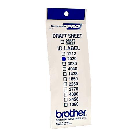 Brother sildid (ID2020 / 20x20mm)