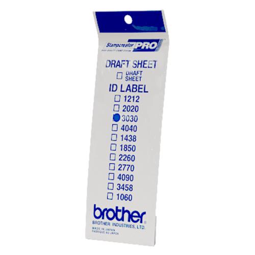 Brother sildid (ID3030 / 30x30mm)