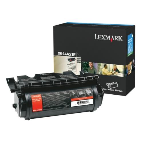 Lexmark tooneri kassett must (X644A21E / 0X644A21E)