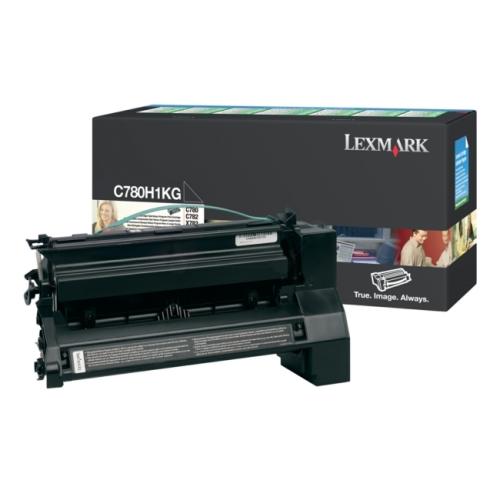 Lexmark tooneri kassett must (C780H1KG / 0C780H1KG) (Tagasi)