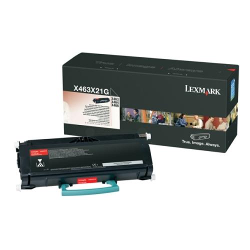 Lexmark tooneri kassett must (X463X21G / 0X463X21G) (high capacity)
