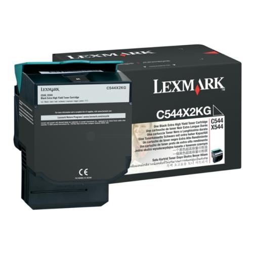 Lexmark tooneri kassett must (C544X2KG / 0C544X2KG) (high capacity)