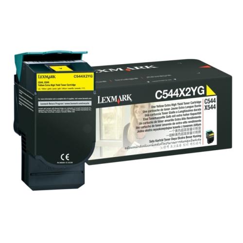 Lexmark tooneri kassett kollane (C544X2YG / 0C544X2YG)