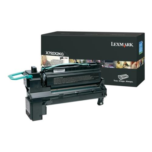 Lexmark tooneri kassett must (X792X2KG / 0X792X2KG) (high capacity)