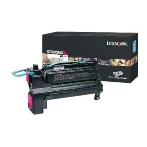 Lexmark tooneri kassett magenta (X792X2MG / 0X792X2MG) (high capacity)