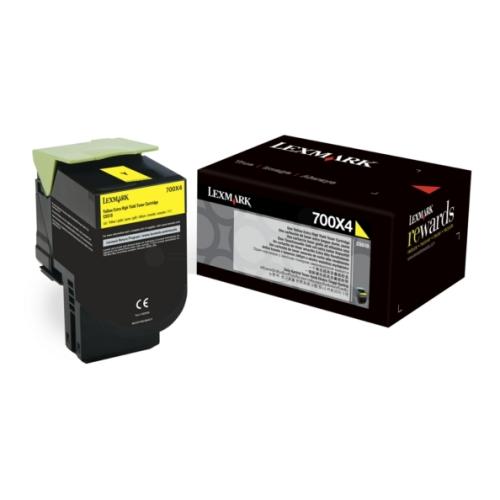 Lexmark tooneri kassett must (70C0X10 / 700X1)