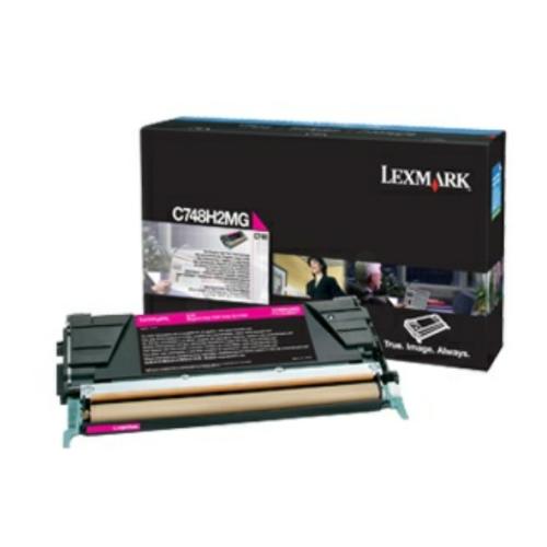Lexmark tooneri kassett magenta (C748H2MG / 0C748H2MG)