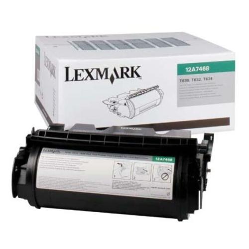 Lexmark tooneri kassett must (12A7632 / 012A7632) (Tagasi)