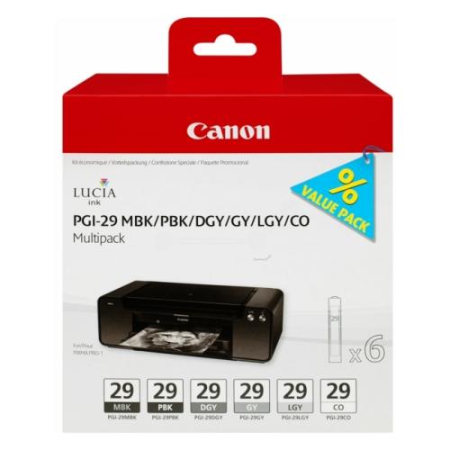 Canon prindikassett must foto / matt must / hall / optimizer (4868B018 / PGI29) (multipack)