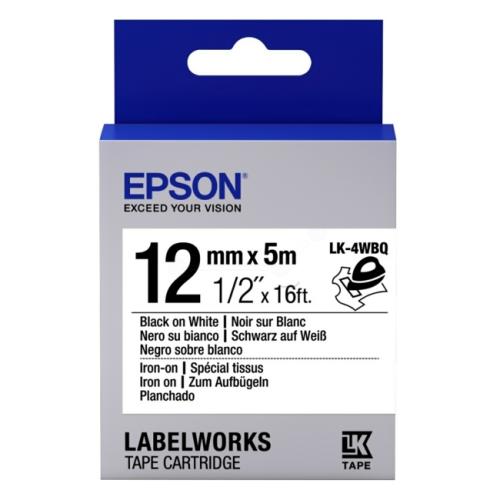 Epson sildid must / valge (C53S654024 / LK4WBQ)