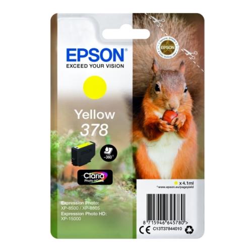 Epson prindikassett kollane (C13T37844010 / 378)