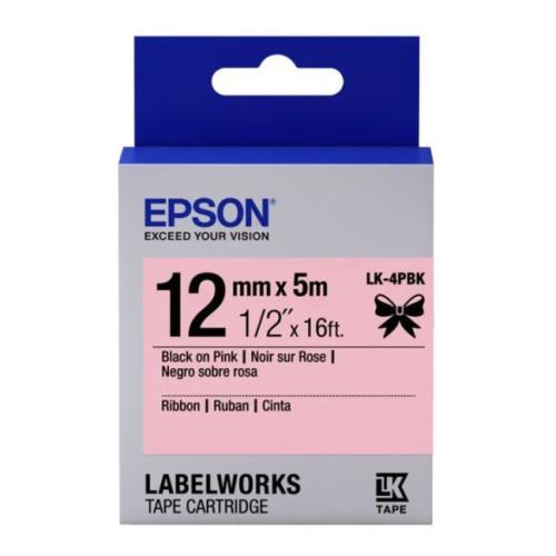 Epson sildid black/roosa (C53S654031 / LK4PBK)