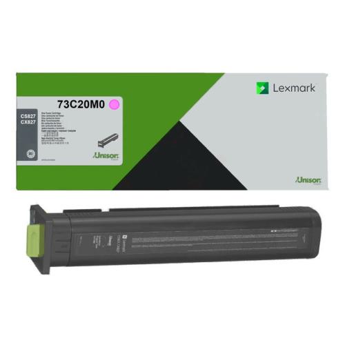 Lexmark tooneri kassett magenta (73B20M0 / 073B20M0) (Tagasi)