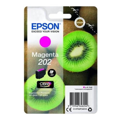 Epson prindikassett magenta (C13T02F34010 / 202)