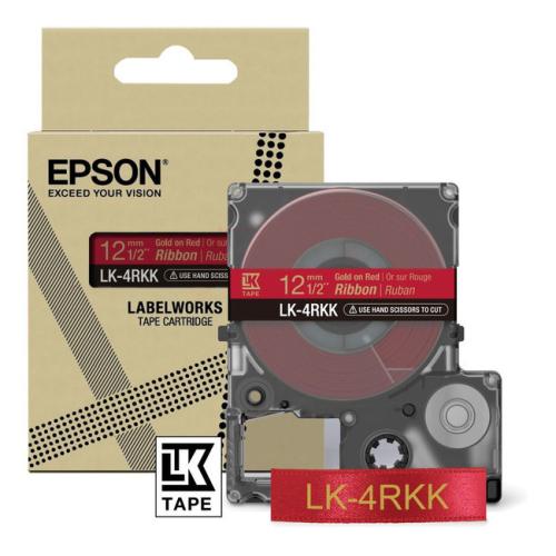 Epson sildid punane / kuld (C53S654033 / LK4RKK)