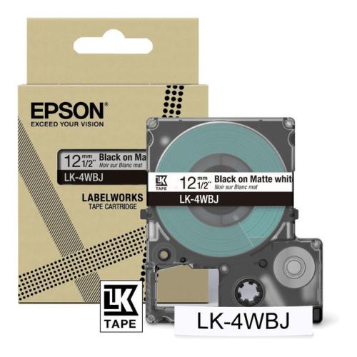 Epson sildid must / valge (C53S672062 / LK4WBJ)