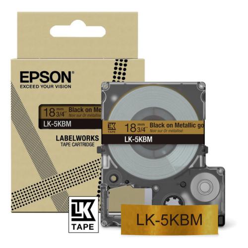 Epson sildid must / kuld (C53S672093 / LK5KBM)