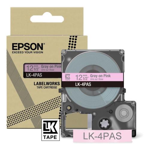 Epson sildid gray/roosa (C53S672103 / LK4PAS)