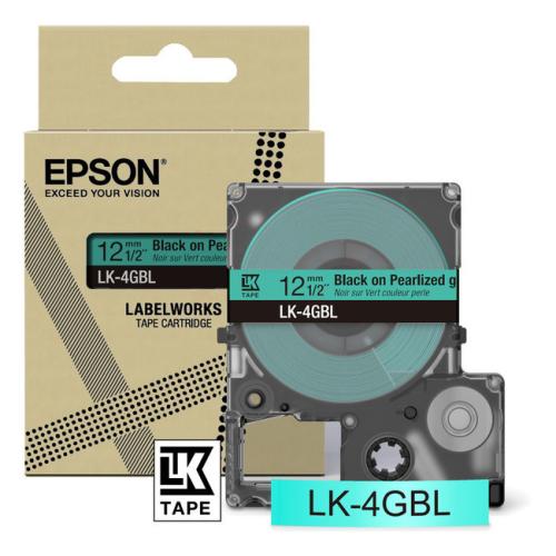 Epson sildid must / roheline (C53S672102 / LK4GBL)