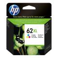 HP prindikassett värv (C2P07AE#301 / 62XL) (high capacity)